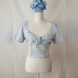 DEREK HEART Twist Front Top